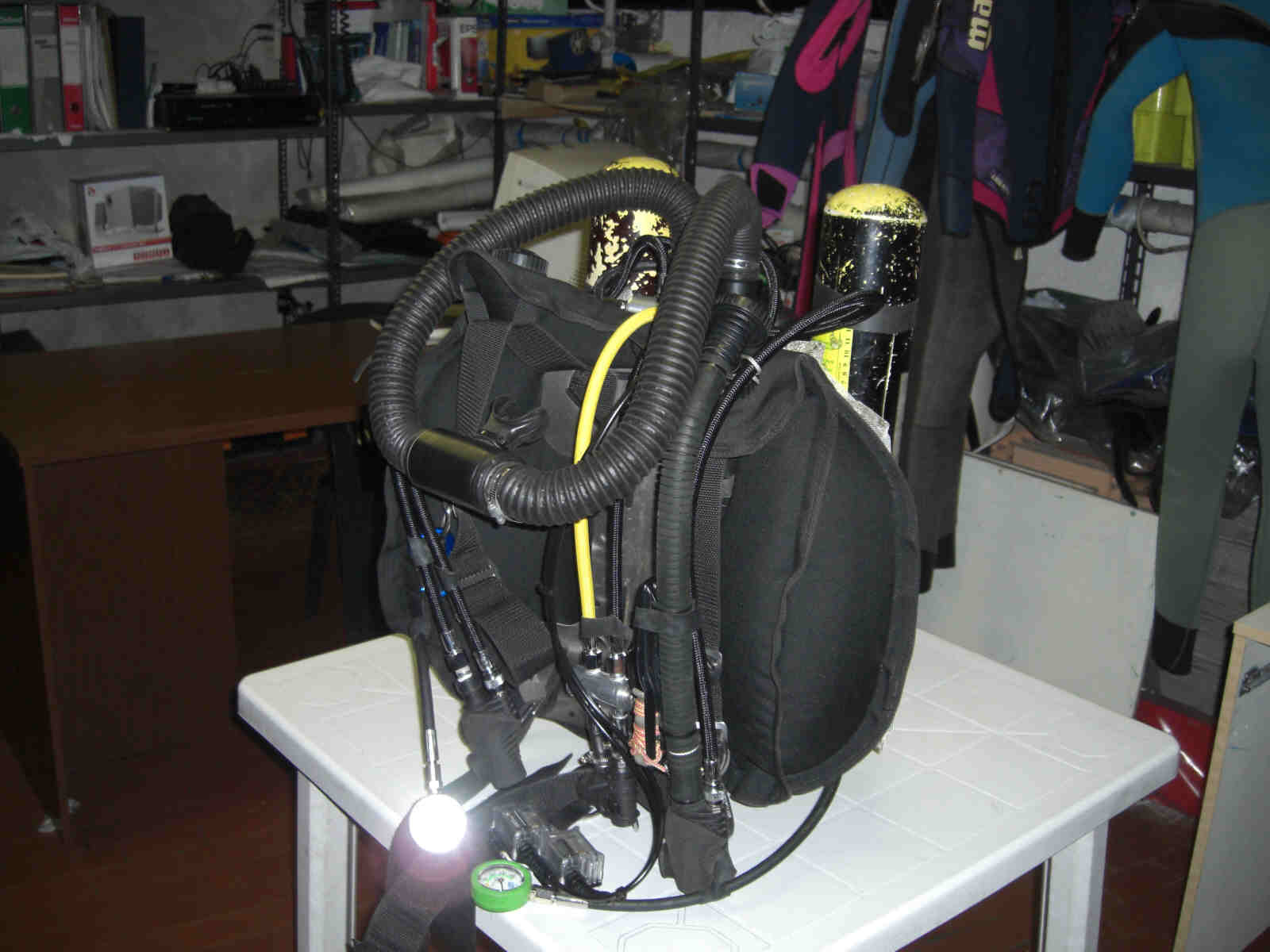 Rebreather Pegasus prototipo